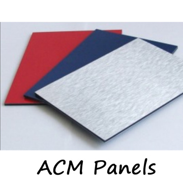 Matériaux de décoration Panneaux Acm en aluminium