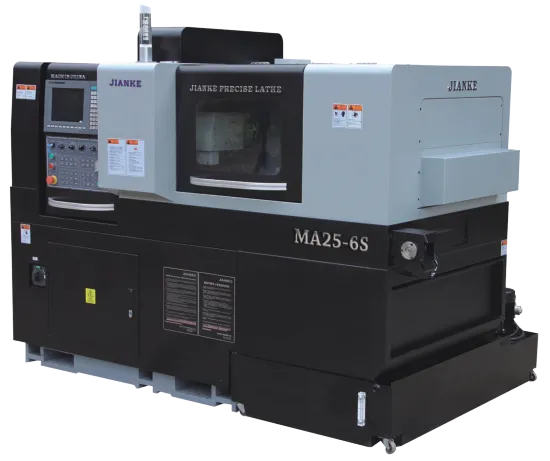 JIANKE 6-axis MA25-6S Double Spindle Swiss CNC Lathe for CNC Precision Automation