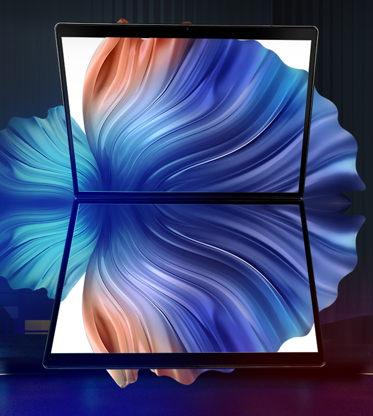 Dual-Screen Touch Screen