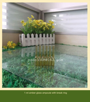 1ml glass ampoule bottle