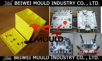 auto battery container injection plastic mould