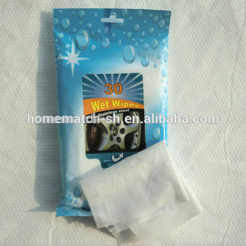 30pc top quality kitchen cleaning wet wipes cloth, CE Certification, OEM offered