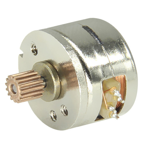25 mm PM Stepper Motor, Stepper Motor with 15mm Diameter for Printer, High Precise Stepper Motor Customizable