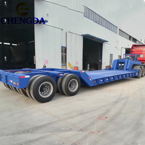 Heavy duty Detachable gooseneck lowbed trailer