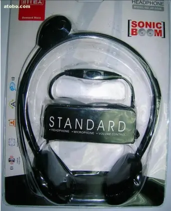 Sony earphones packaging