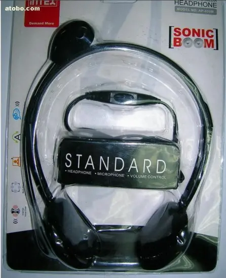 Sony earphones packaging