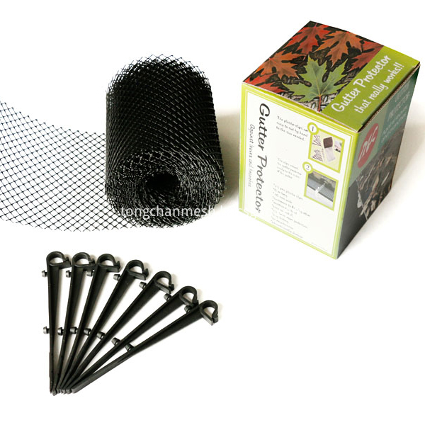 plastic gutter drain mesh