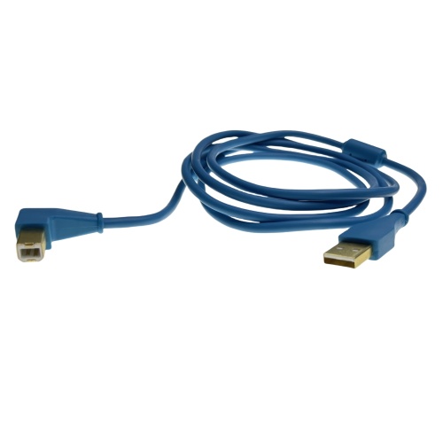 USB A-USB B 직각 케이블