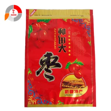 Three Side Zip-lock Bag for Dired Food