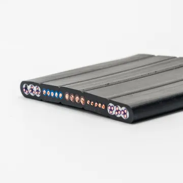Elevator flat travelling cables