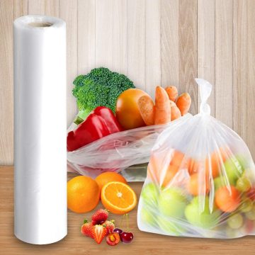 Clear Thick Supermarket Plastic Packing Poly Bags