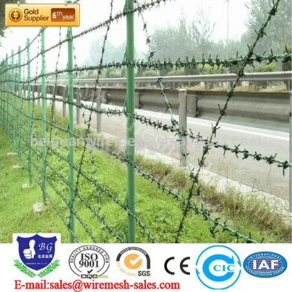 elec galvanized barbed wire