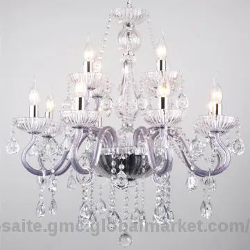 E14 led changeable crystal chandelier linear chandelier