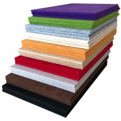 100% Polyester Fiber Sound Absorbing Acoustic Wall Panel
