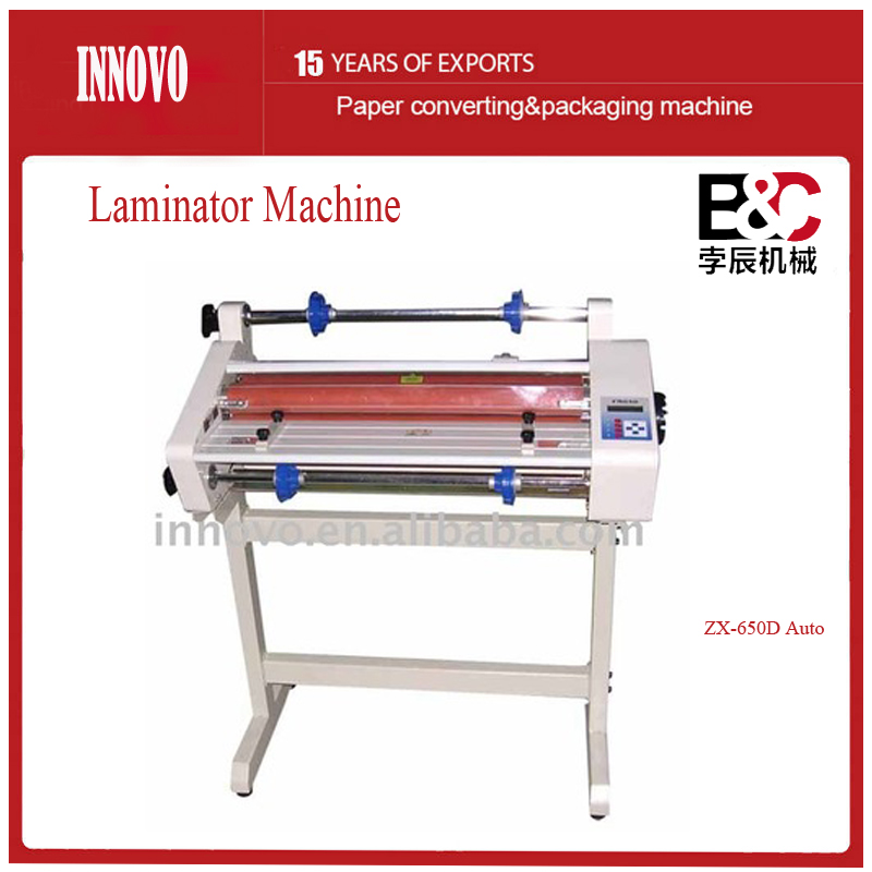 Phim tự động điện nóng và lạnh Laminator