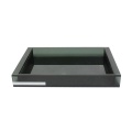 APEX Custom Logo Black Hotel Serving Welcome Tray