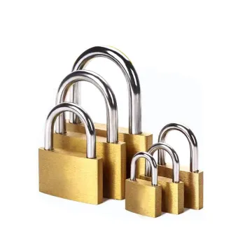High Security Industrial Power Outdoor Waterproof Rustproof Padlock Brass Cylinder Lock