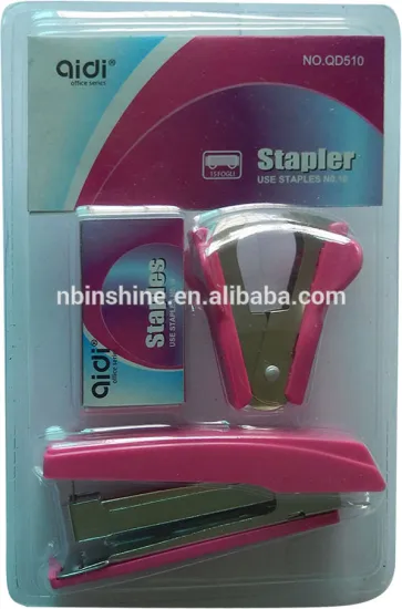 NO.10# Stapler Set , High Quality 3 Pieces in 1 Stapler Set