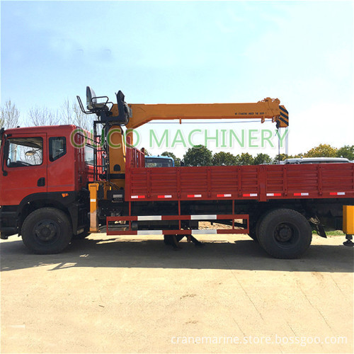 Telescopic Boom Lorry Mounted Crane 2 Ton for Trucks