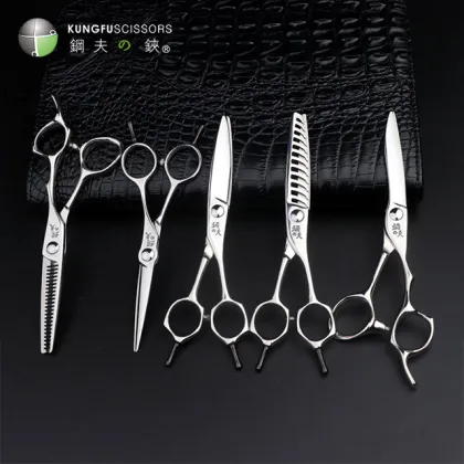 Professional KUNGFU Hairdressing Scissors Japan Barber Set