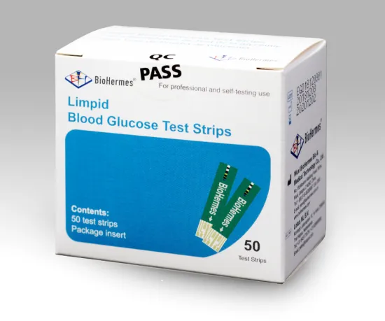 Blood Glucose Sugar Test Strip