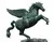 metal pegasus statue