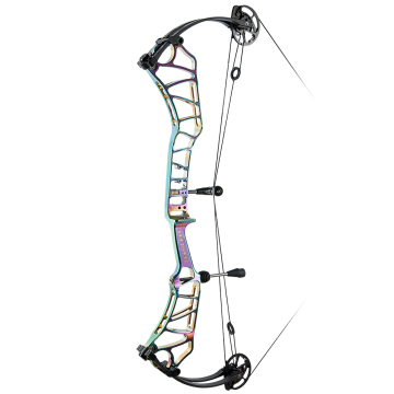Topoint Archery Reliance 36 Bow Bow: CNC Riser ที่ปรับแต่งได้, Cams และ Gordon Limbs พร้อมสาย BCY เหมาะสำหรับนักกีฬามือซ้ายและมือขวา-ตัวเลือก OEM/ODM มีอยู่