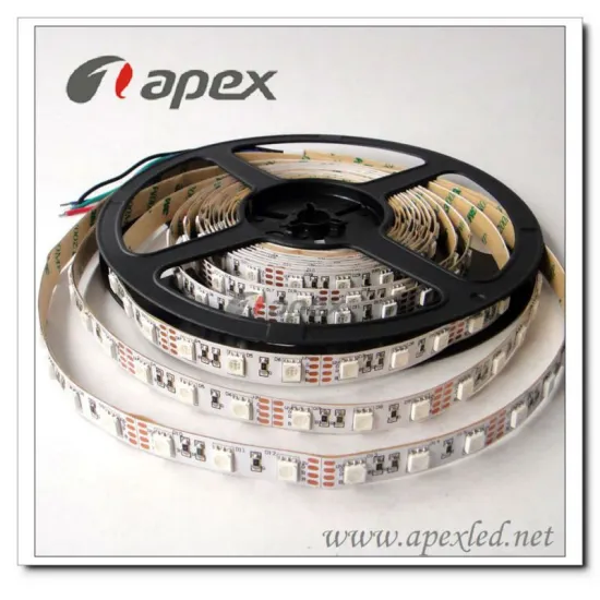 led RGB strip lighting DC12V 5m 5050 60pcs/m