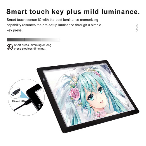 Ferramenta de desenho LED Light Pad