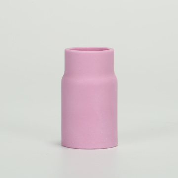 Muncung seramik elektrik aluminium oksida merah jambu