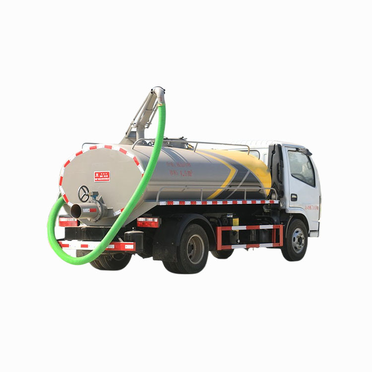 Dongfeng 4cbm 4000liters Sewage Suction Vehicle
