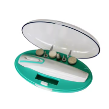 Kit de manicura eléctrica con luz LED