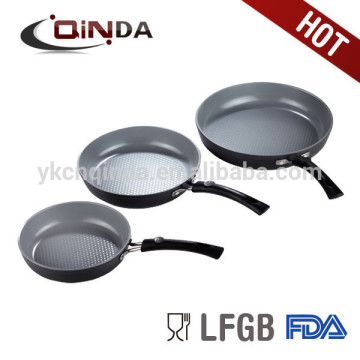Eco-Friendly adc12 aluminum die casting pan cookware set
