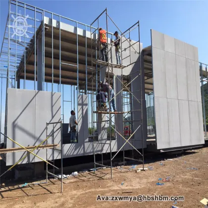 Sound&heat Insulation Fiber Cement Board With Square Edge