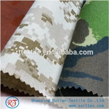 nylon 1000d printed fabric used for military backpack