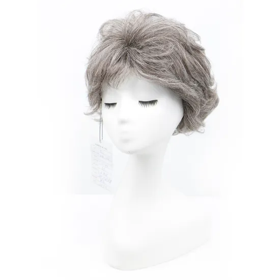 Aisi Hair Cheap For Black Women Weave 100% Short Pixie Cut Brazilian Human Hair Gray Wig