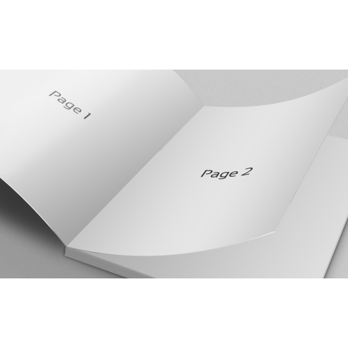 Perfect bound notebook printing