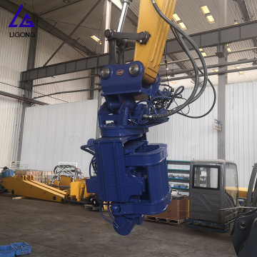 Excavator-Mounted Hydraulic Piling Hammers with Side Grip Sheet Pile Vibro Hammer and Remote Control