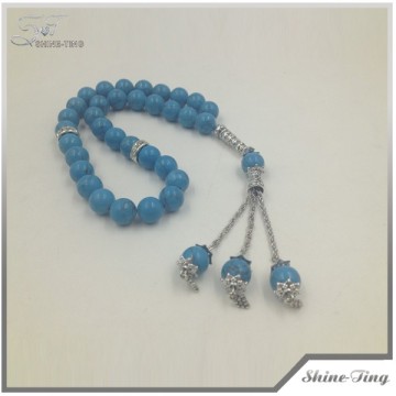 Latest design manufacturer directly sale stone muslim tasbih for sale