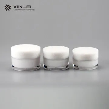 15 g Traditional Round Shape Cosmetic Acrylic Jar