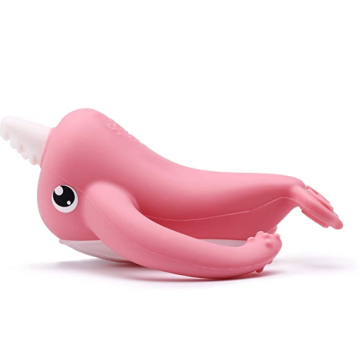 Custom Whale Shape Soft Silicone Teething Toothbrush