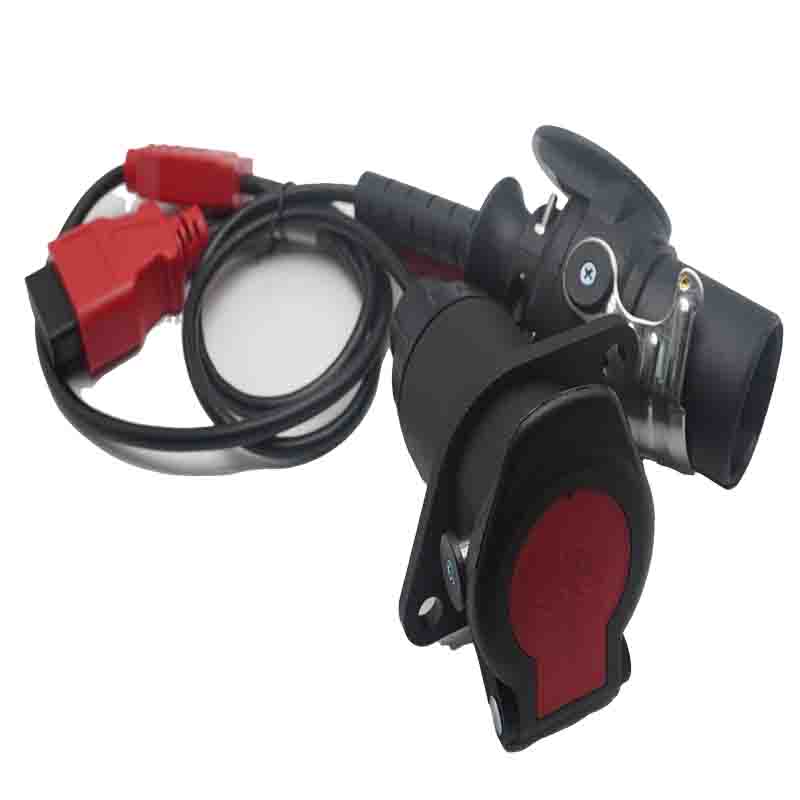 OBDII 16P to trailer 7P connector DC cable