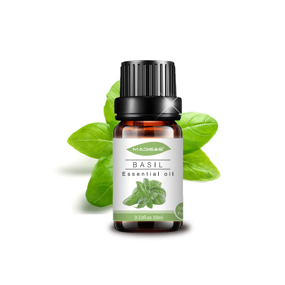 100% Natural Pure Organic Basil Oil massage Oil