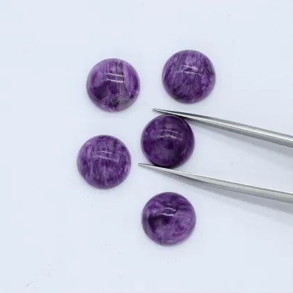 Top Quality Charoite Stone Mix Shape Cabochons