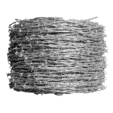 Cerca de arame farpado galvanizado e mergulhado