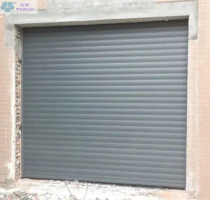 Outdoor Security Aluminium Roller Shutter Doors