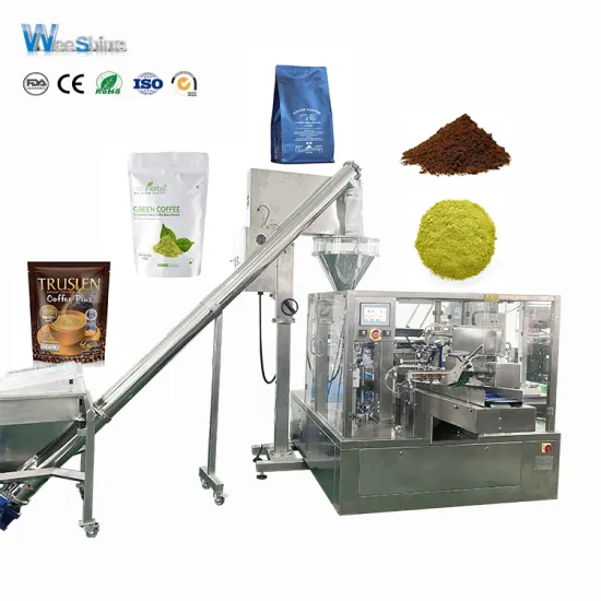 Automatic Premade Bag Doypack Coffee Powder Packing Machine