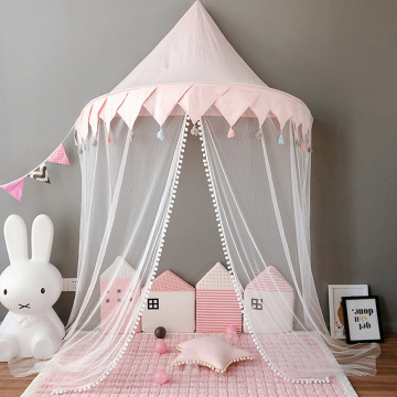 Princess-themed Children's Soft Mosquito Net for Baby Bedding - Cotton Material