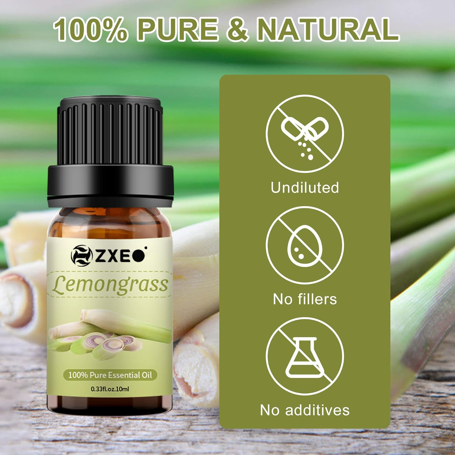 High Quality Bulk Manufacturer of Lemongrass Oil (Cymbopogon flexuosus) 100% Pure Natural Organic Essential Oil