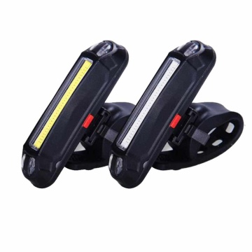 USB Waterproof Lampu belakang basikal yang boleh dicas semula untuk menunggang malam